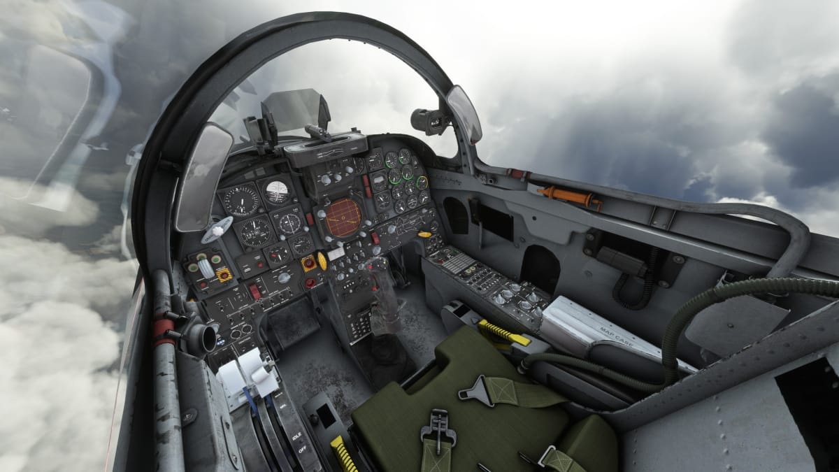 Microsoft Flight imulator F-5E Tiger II Cockpit