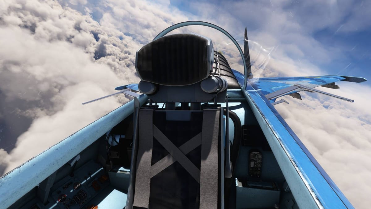 Microsoft Flight Simulator Su-27 Flanker Cockpit Seat