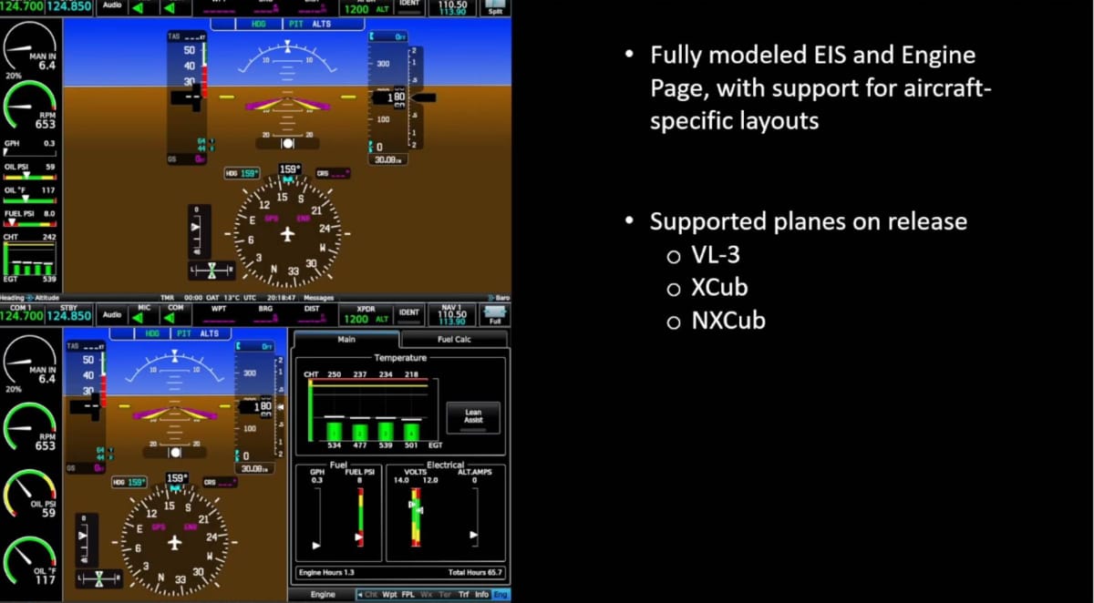 Microsoft Flight Simulator Garming G3X Touch