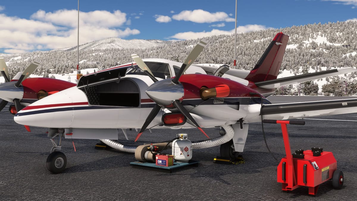 Microsoft Flight Simulator Turbine Beechcraft Duke