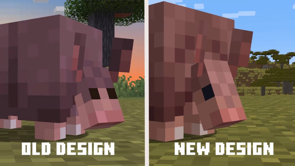 The new wyes of the Armadillo in Minecraft