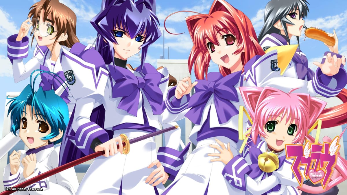 Muv-Luv Artwork Featuring All the Heroines