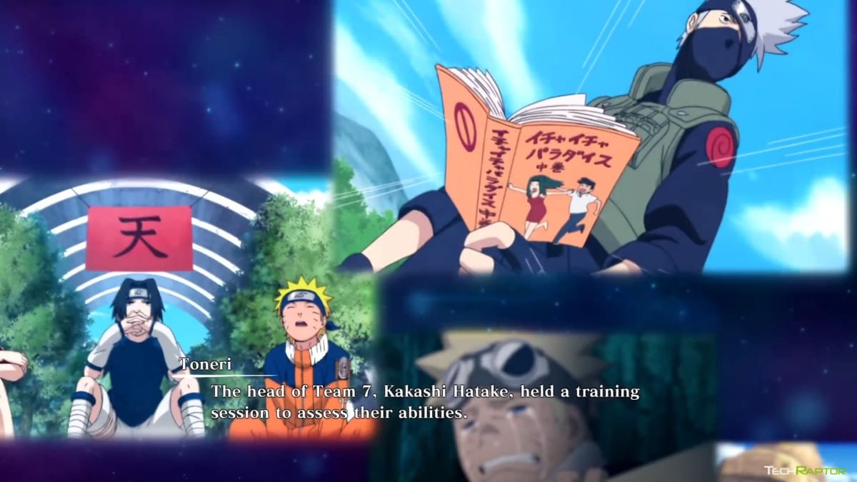 Naruto's memories in Naruto X Boruto