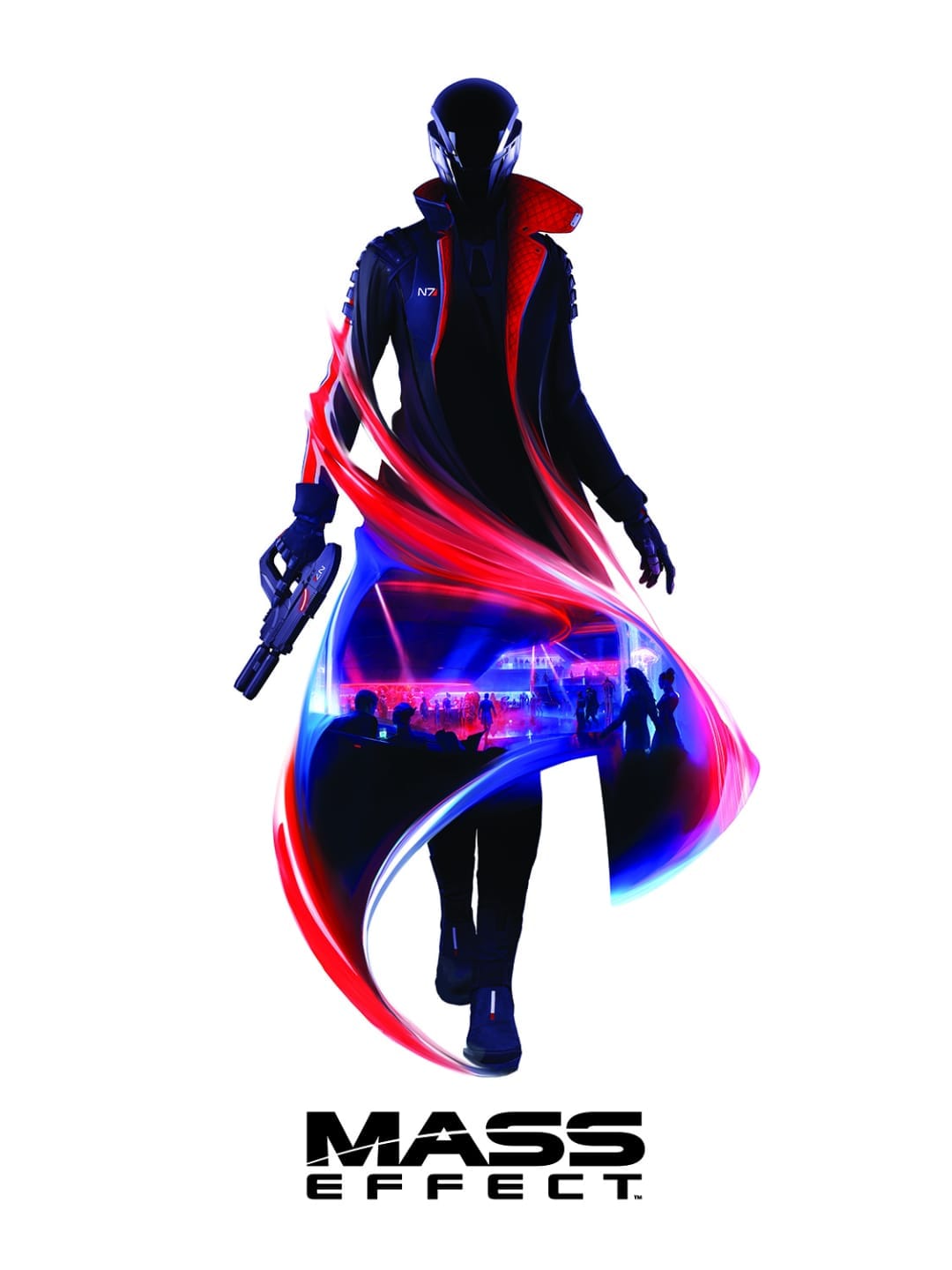 New artwork of a mysterious character for the new Mass Effect