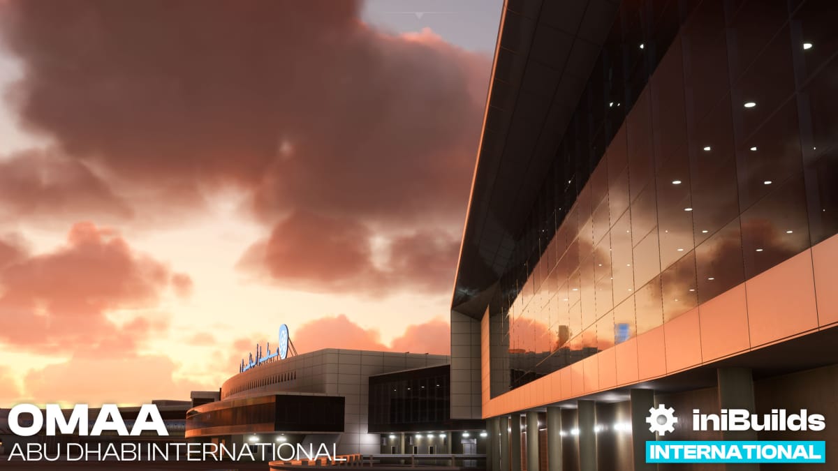 Microsoft Flight Simulator Abu Dhabi Airport
