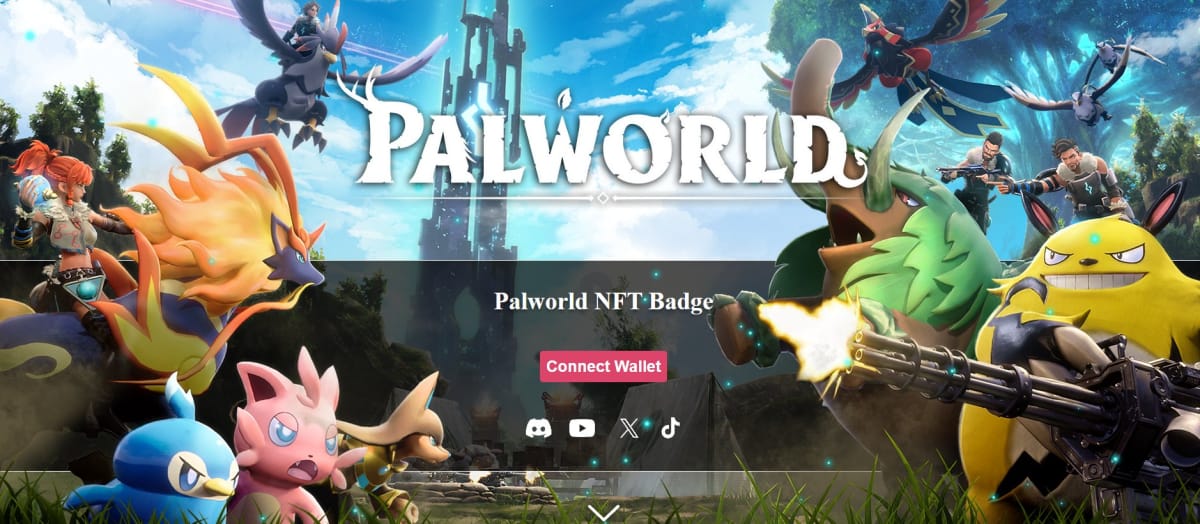 Fate Palworld NFT site