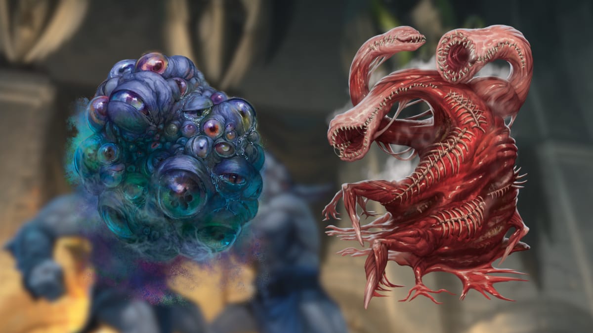 The Oculorb and Flesh Meld enemies from Phandelver and Below