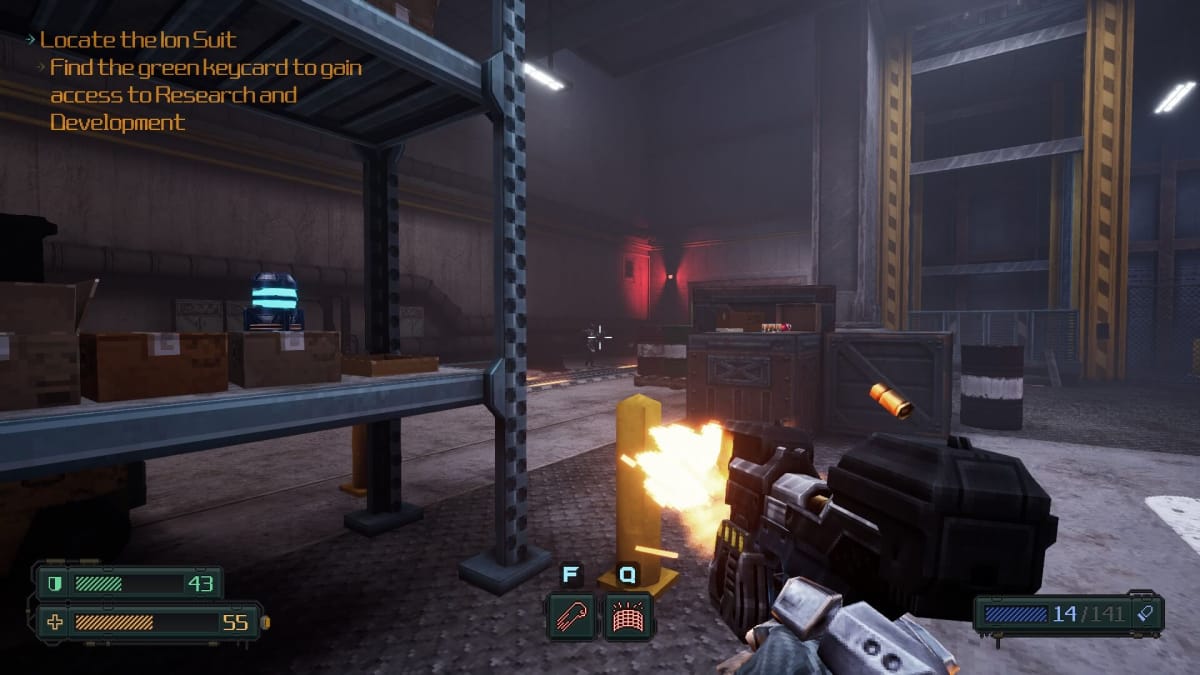 Zrzut ekranu z gry Phantom Fury.