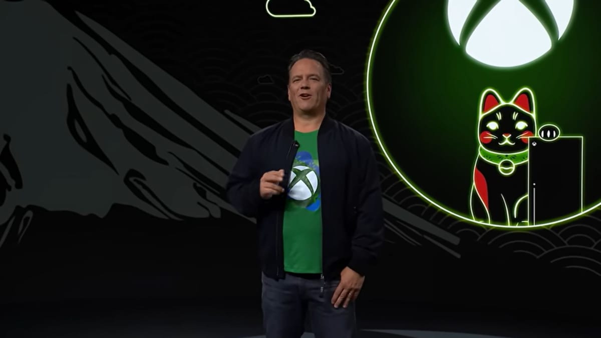 Phil Spencer during the Xbox TGS 2023 livestream. 