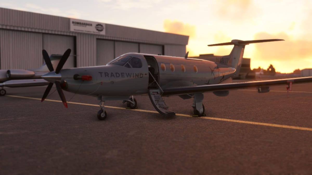 Pilatus PC-12 for Microsoft Flight Simulator