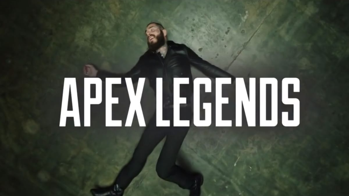 Post Malone needs a rez in Apex Legends