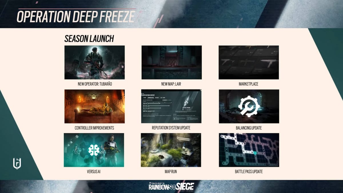 Operation Deep Freeze - Features at launch