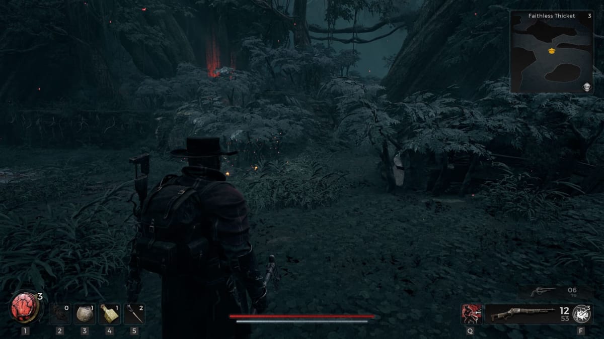 The gunslinger explores a field in Remnant 2.