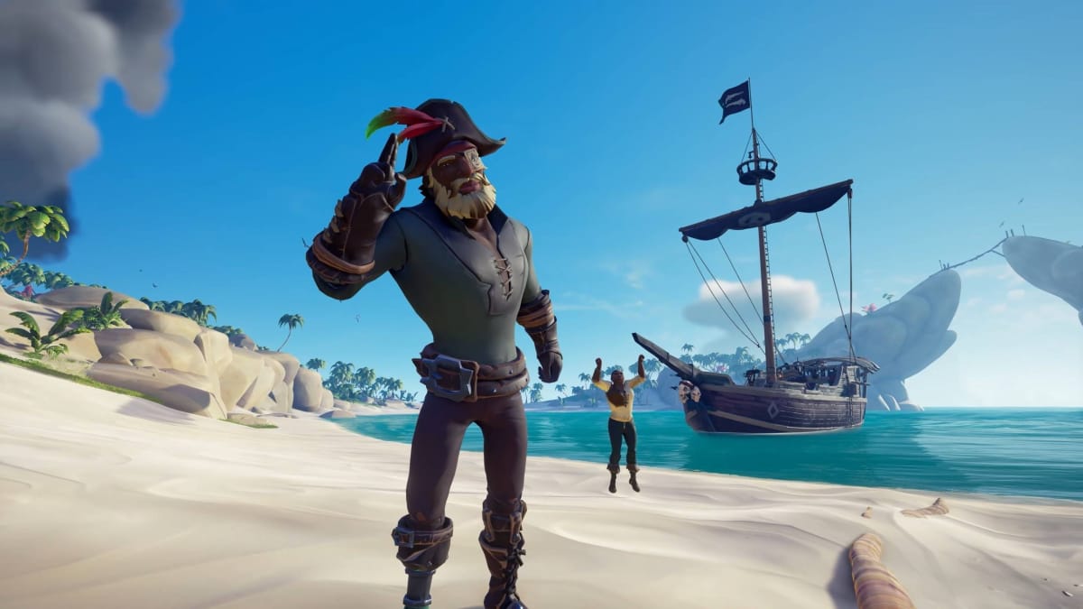 Pirates in Sea of Thieves