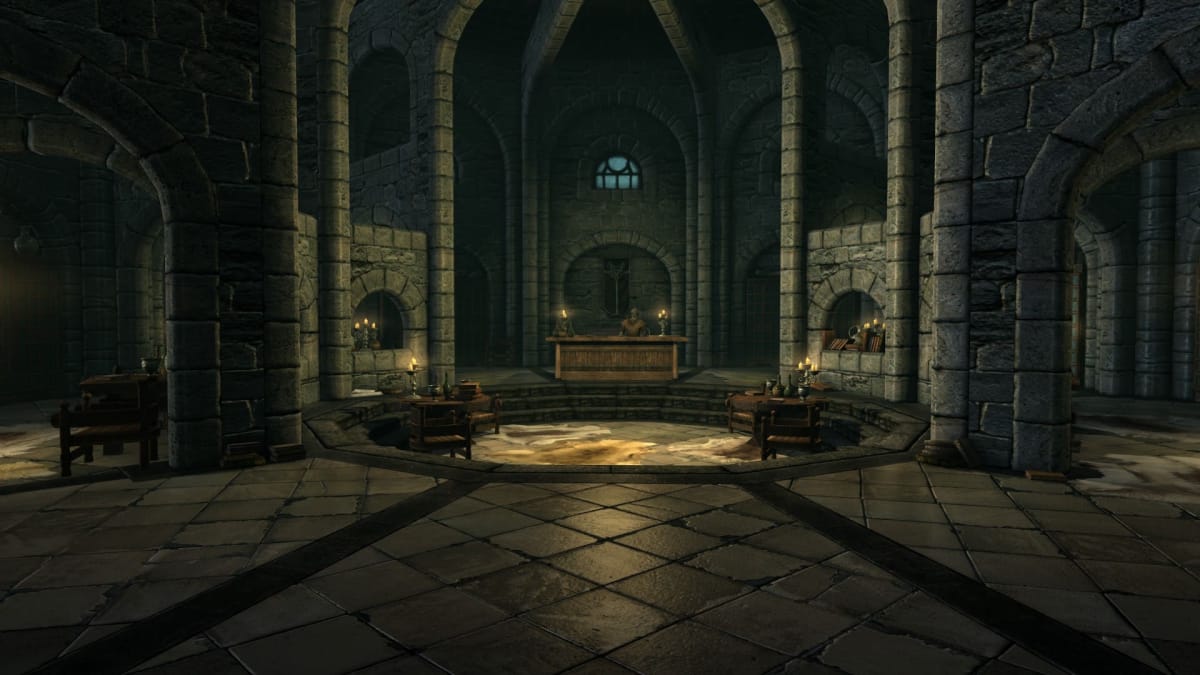 Image of the best library in Skyrim