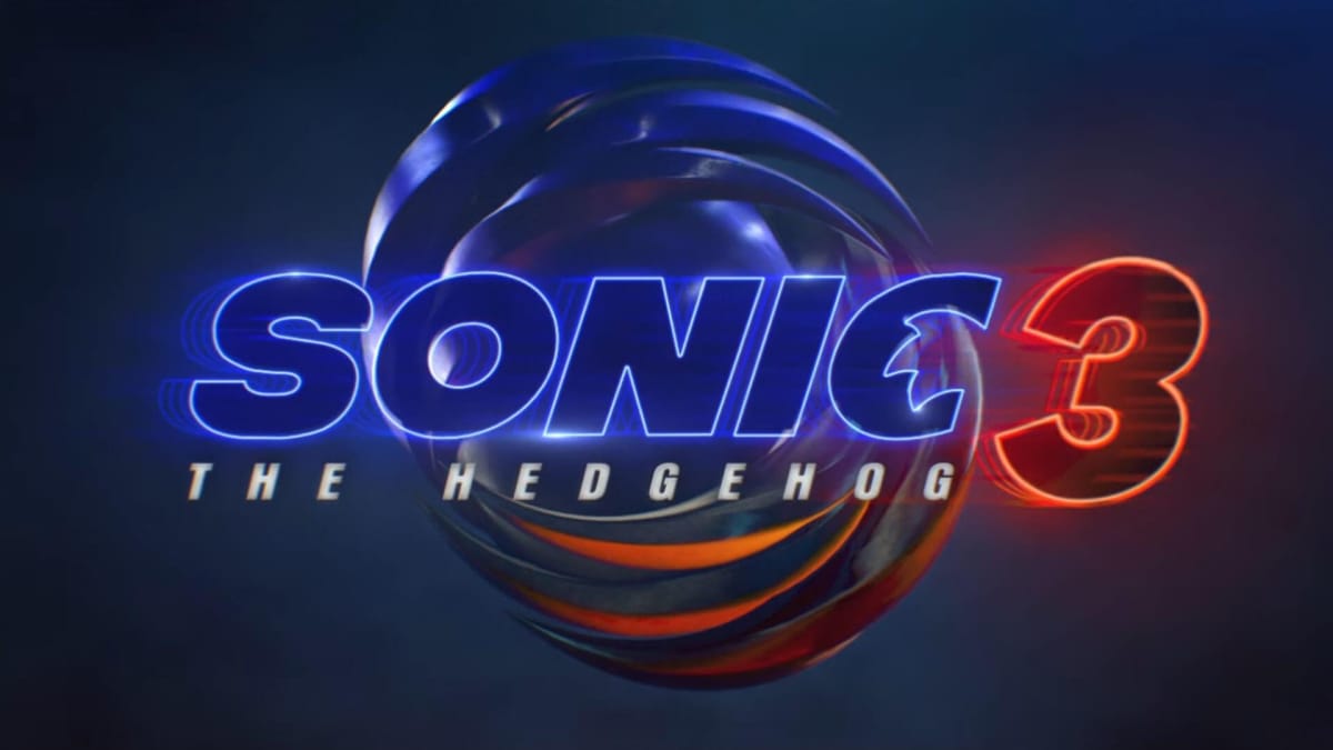 The Sonic the Hedgehog 3 movie logo