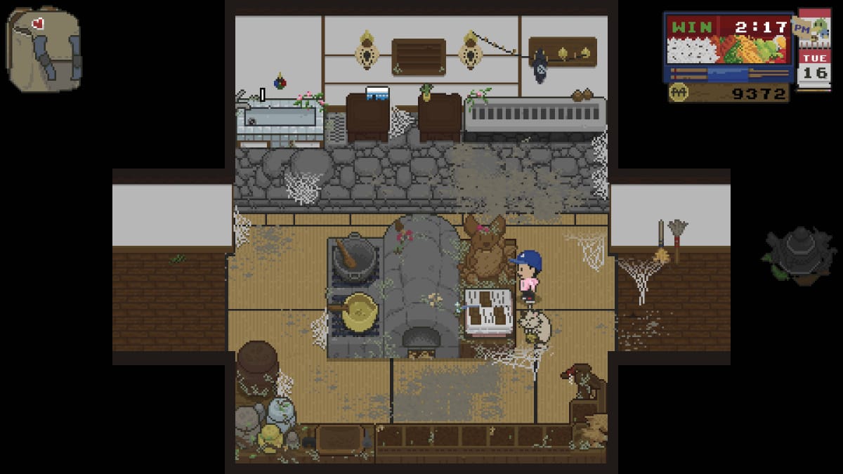 Spirittea Cooking Guide - Cooking Area at the Bathhouse