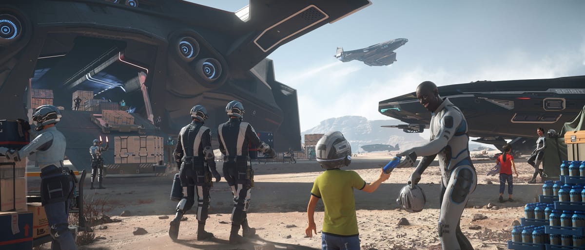 Star Citizen first-person shooter gameplay unveiled