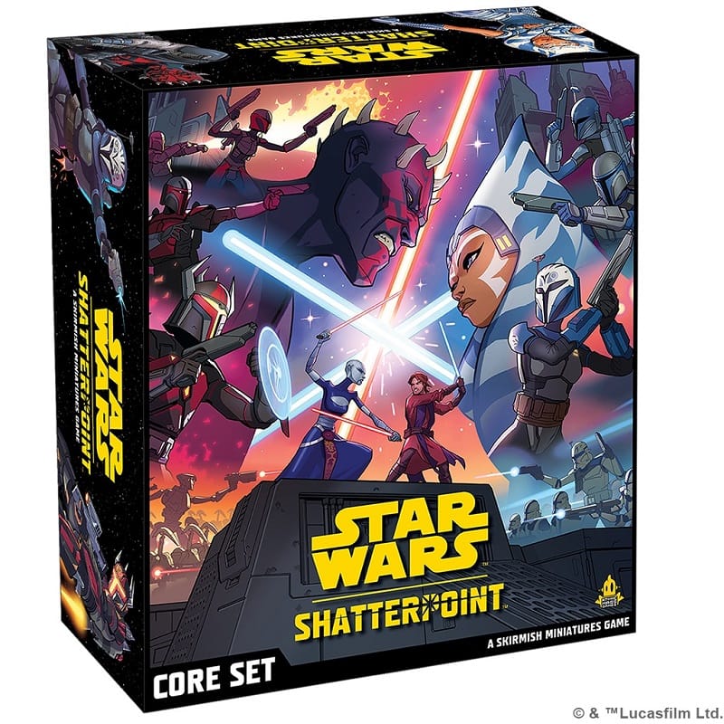 Star Wars Shatterpoint Core Set box.
