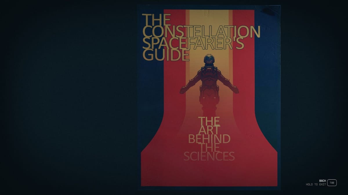 Issue of Constellation Guide in Starfield
