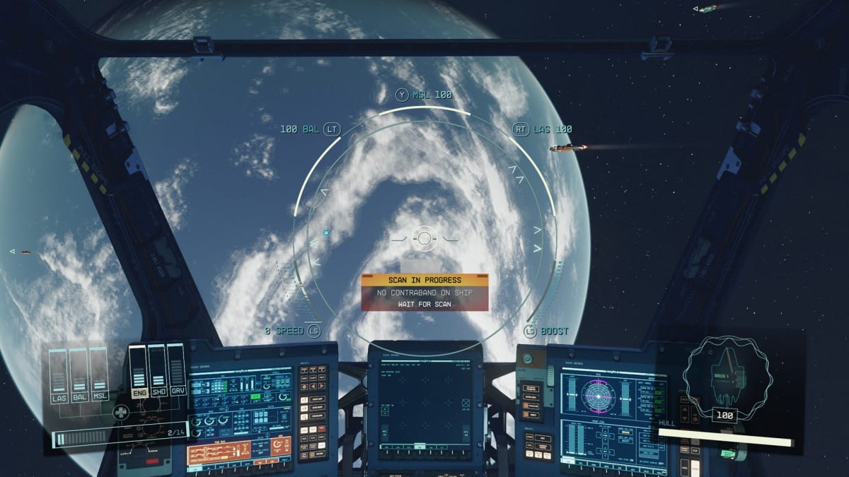 Starfield Review - Spaceship Interior