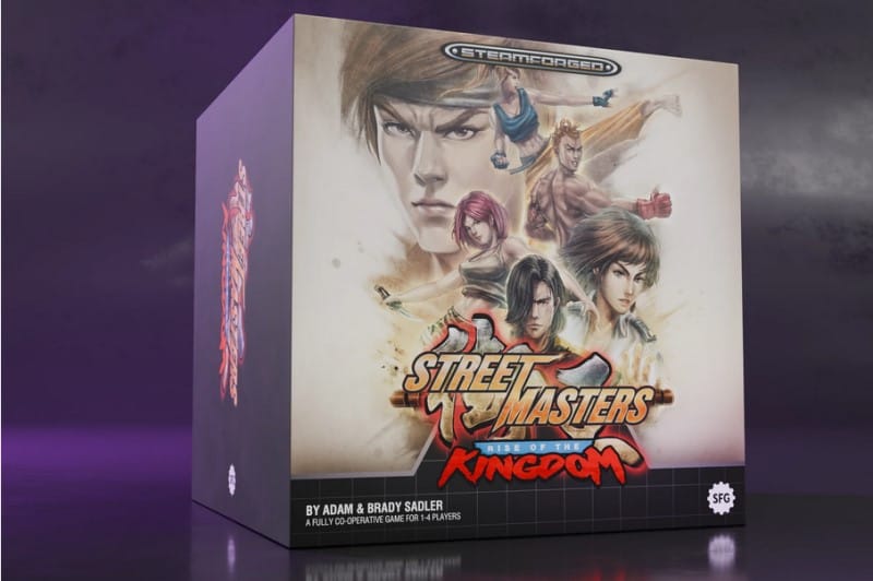 A promo image of a copy of Street Masters: Champion Edition.