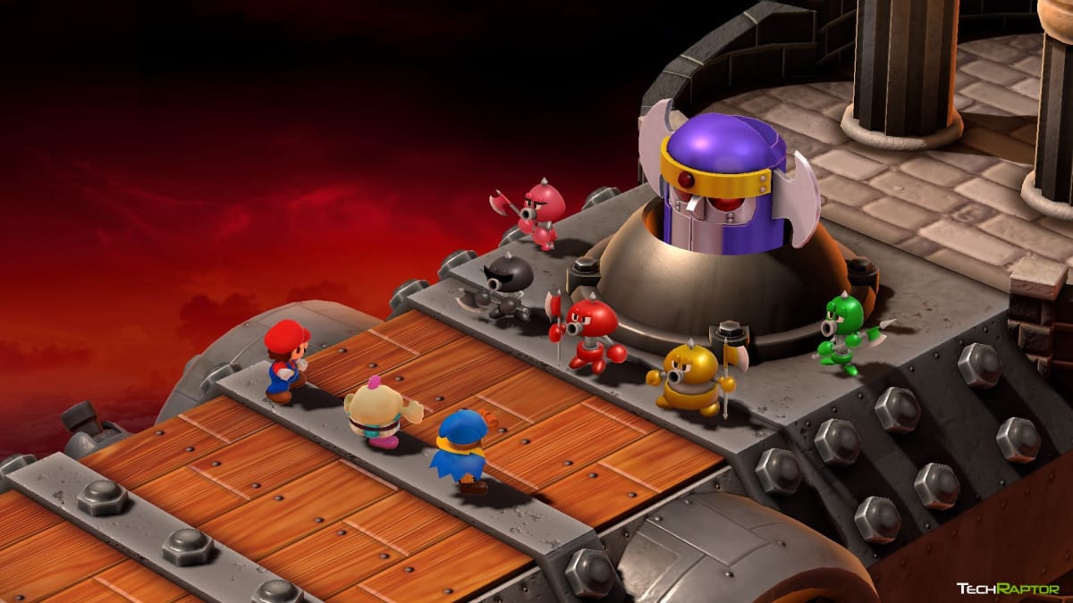 Power Rangers themed enemies from Super Mario RPG