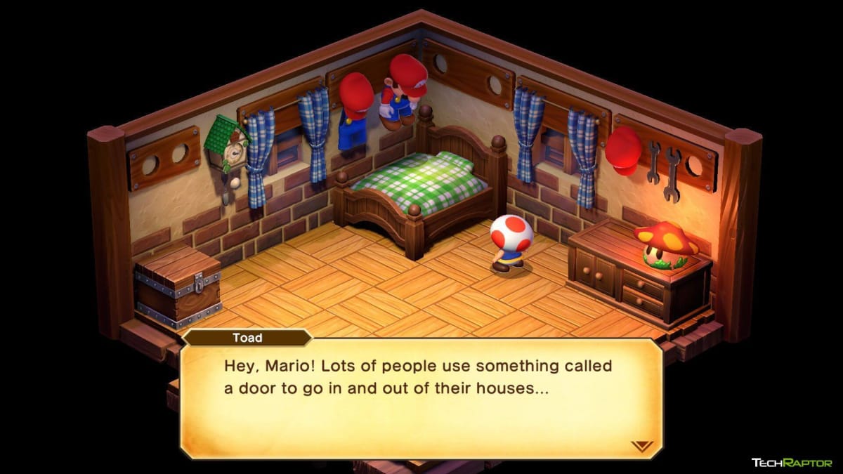 Mario's bedroom from Super Mario RPG