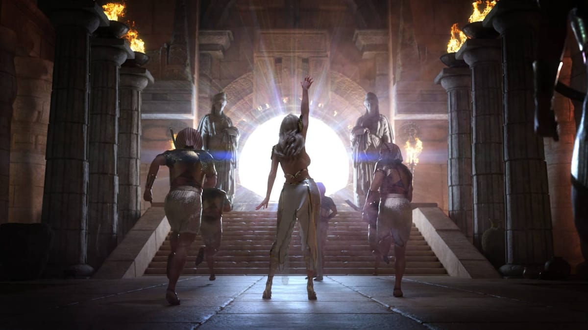 A screenshot from the trailer of Symphony of the Serpent
