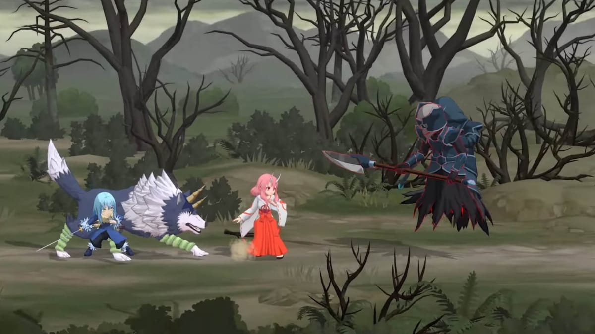 A battle scene in That Time I Got Reincarnated as a Slime Isekai Chronicles