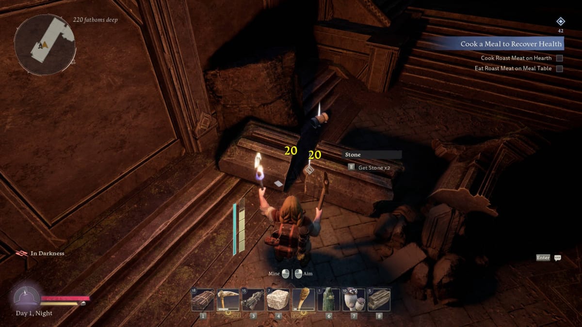 The Lord of the Rings: Return to Moria Review - Smashing a Column In Darkness Despite a Torch