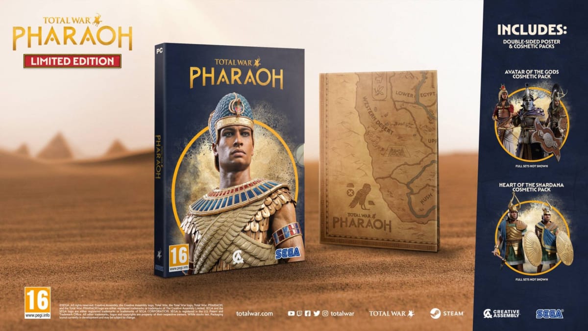 Total War Pharaoh Physical Release