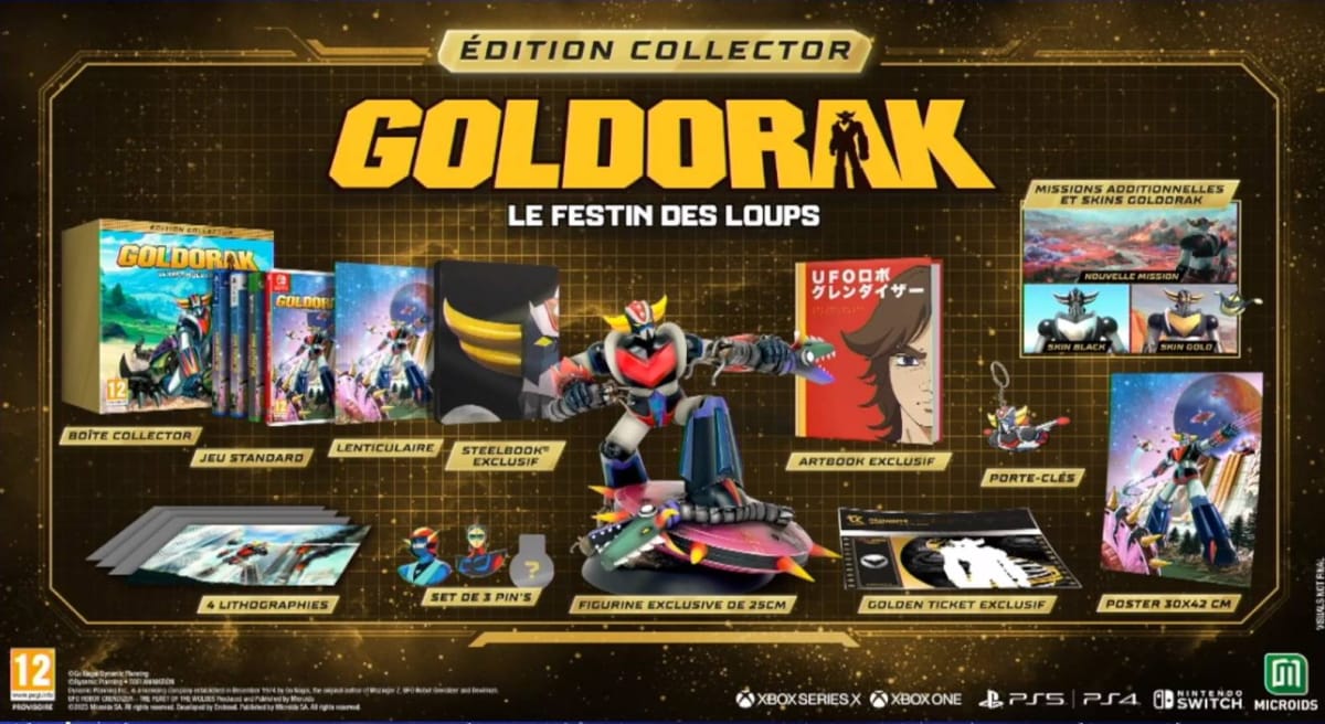 Ufo Robot Grendizer: Feast of the Wolves Collector's Edition