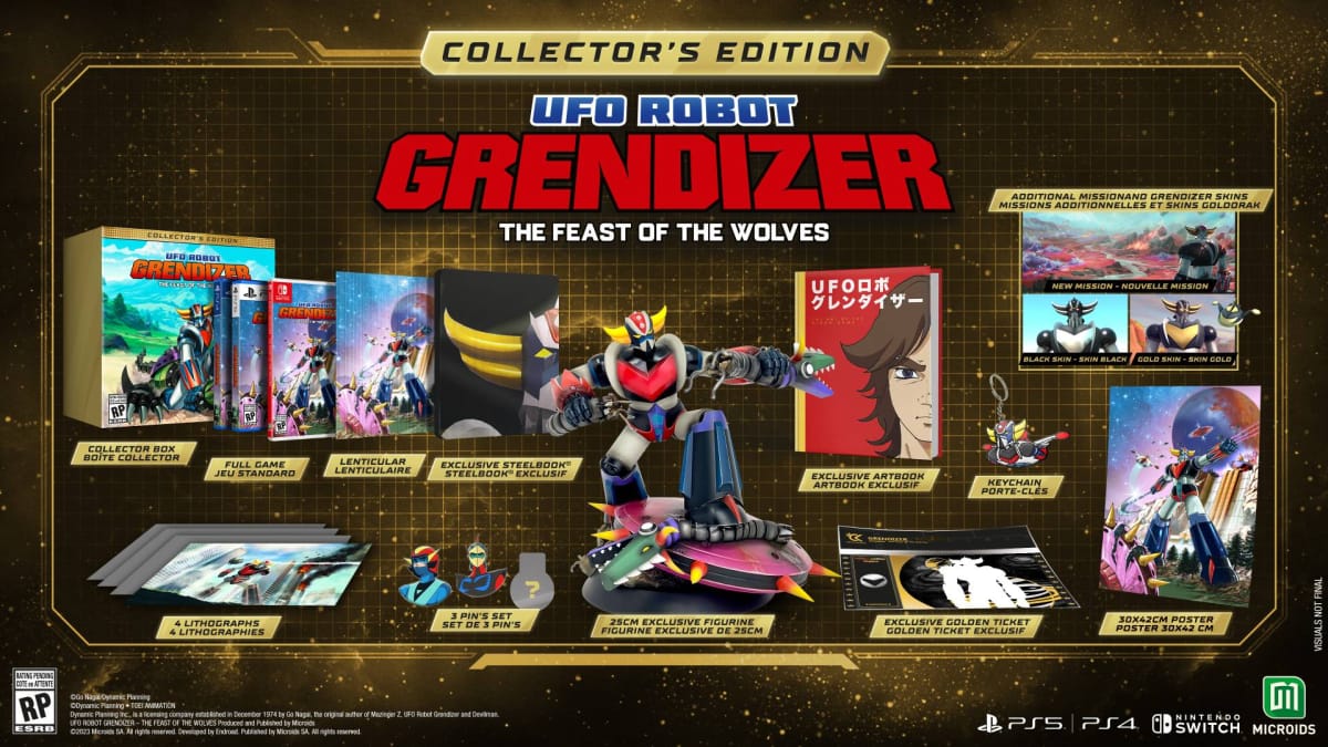 UFO Robot Grendizer - The Feast of the Wolves Collector's Edition