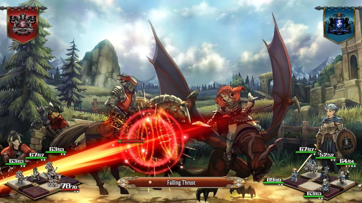 Unicorn Overlord Gameplay Screenshot