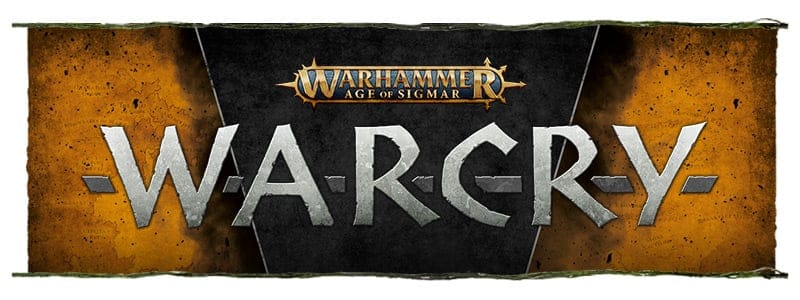 The Age of Sigmar Warcry Logo.