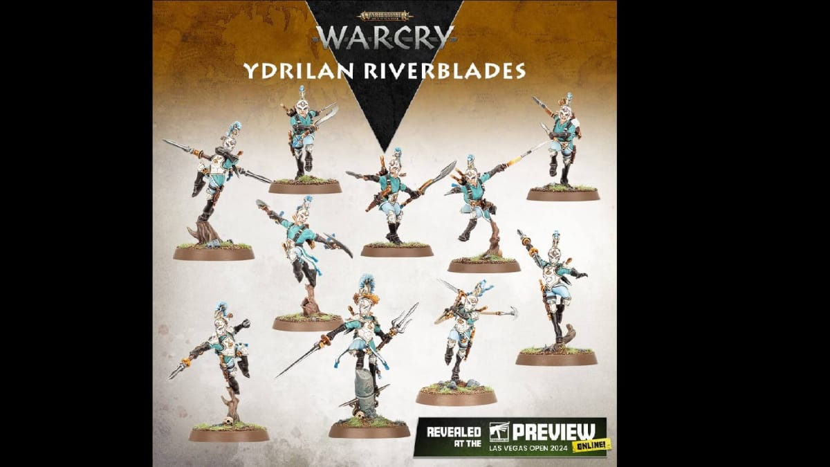 The Riverband fighter choices for Warcry.