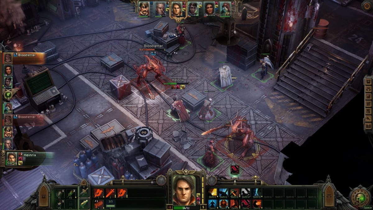 Warhammer 40000 Rogue Trader Interview image depicting a xenos lair