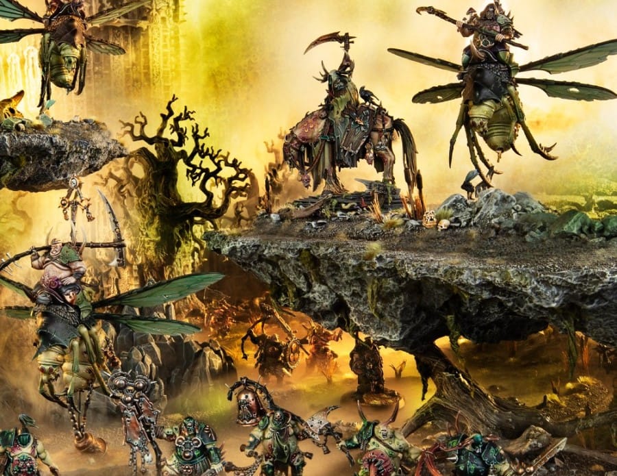 A screenshot of an army of destruction as part of the Warhammer Age of Sigmar Armies of Renown