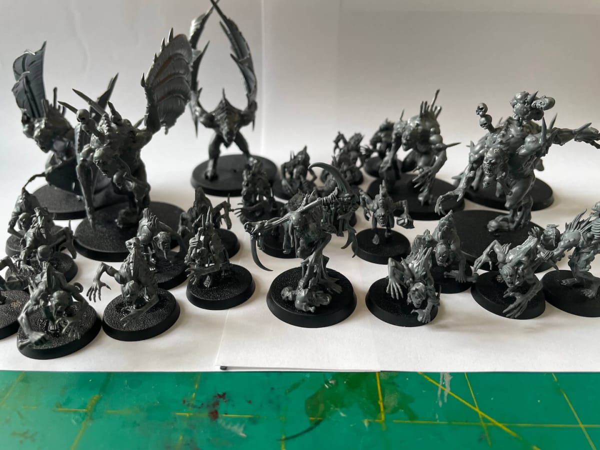 The Flesheater Courts models from Warhammer Dawnbringer