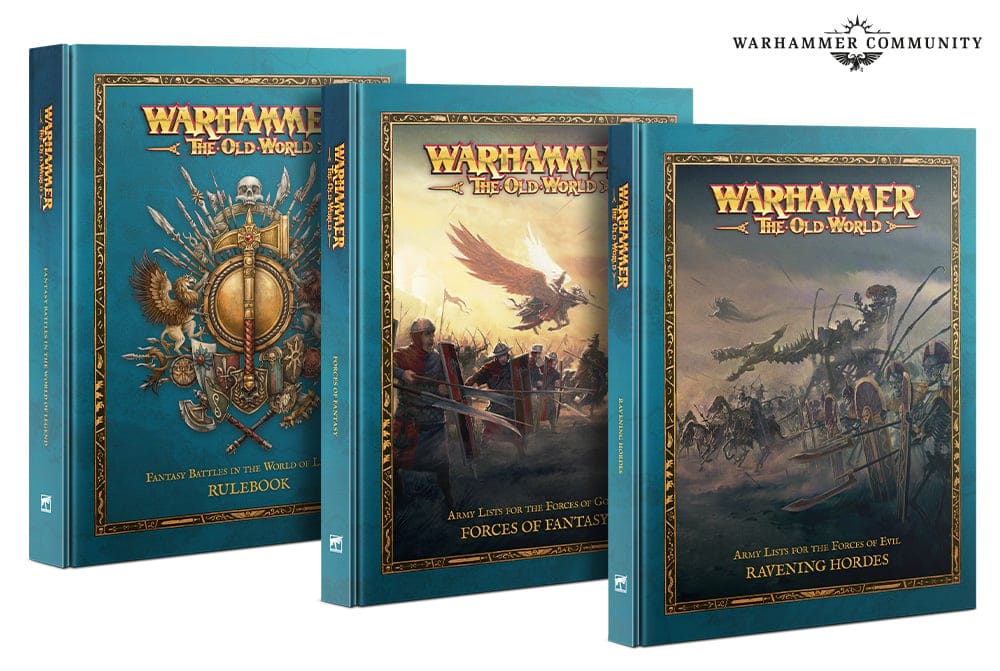 Warhammer: The Old World Review photo of multiple rulebooks