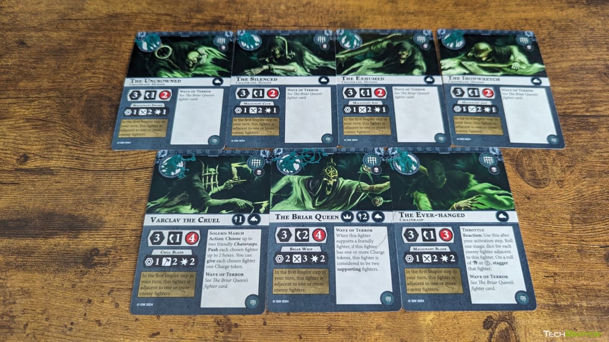 Warhammer Underworld Rivals of the Mirrored City Thorns of the Briar Queen Cards