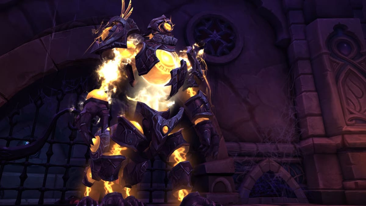 The Trilliax boss in the World of Warcraft Nighthold raid