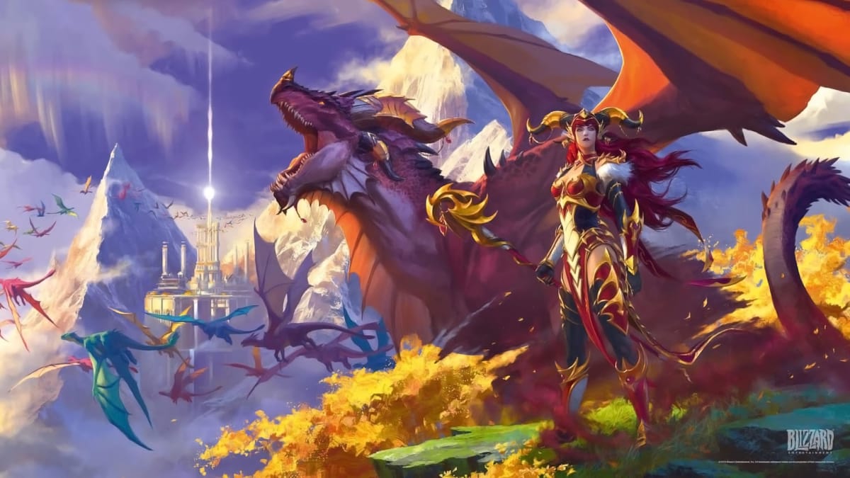 World of Warcraft Dragonflight Artwork