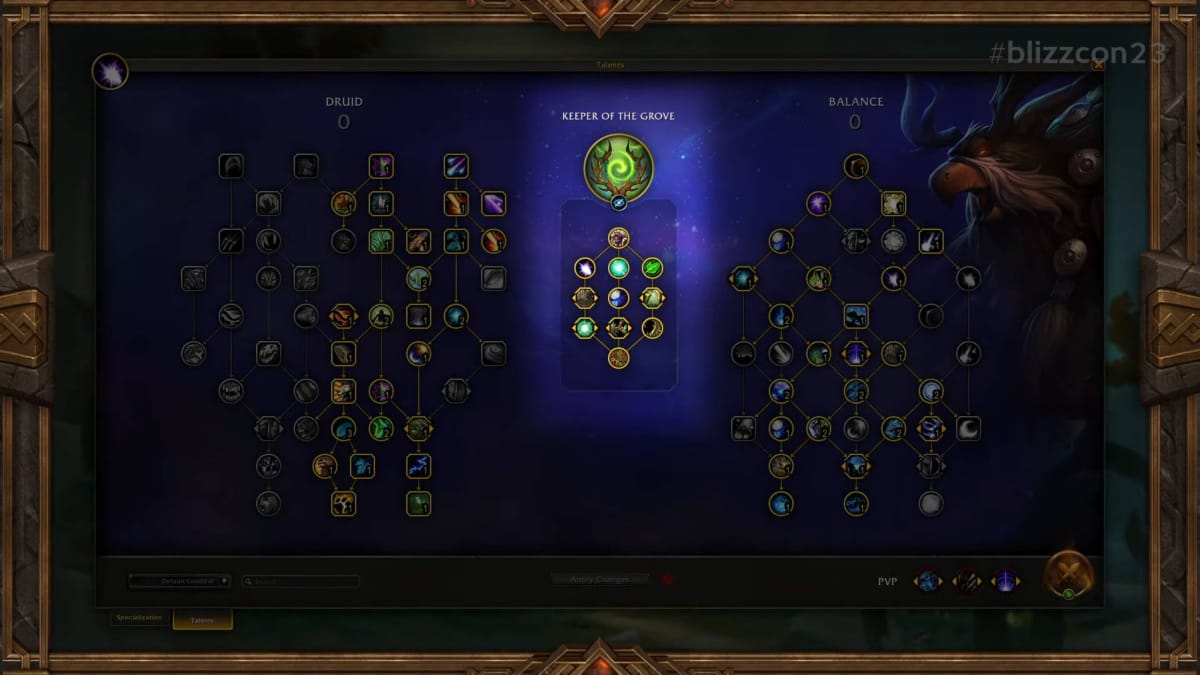 World of Warcraft The War Within - Hero Talents Tree
