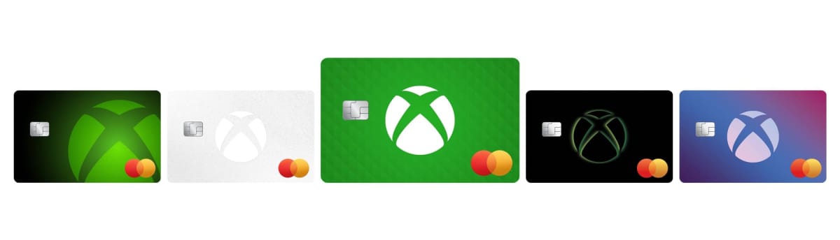 Xbox Mastercard Designs