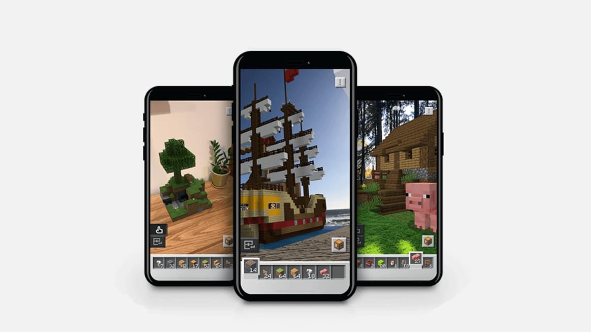 Minecraft Earth release date three phones