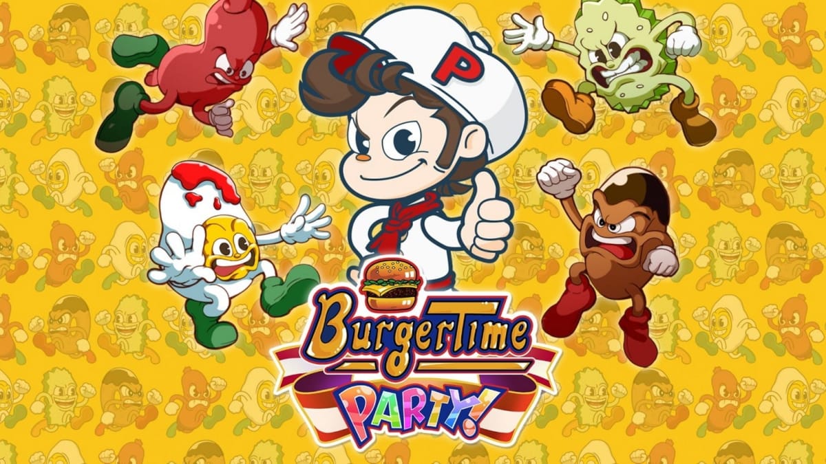 Burgertime Party! game page featured image