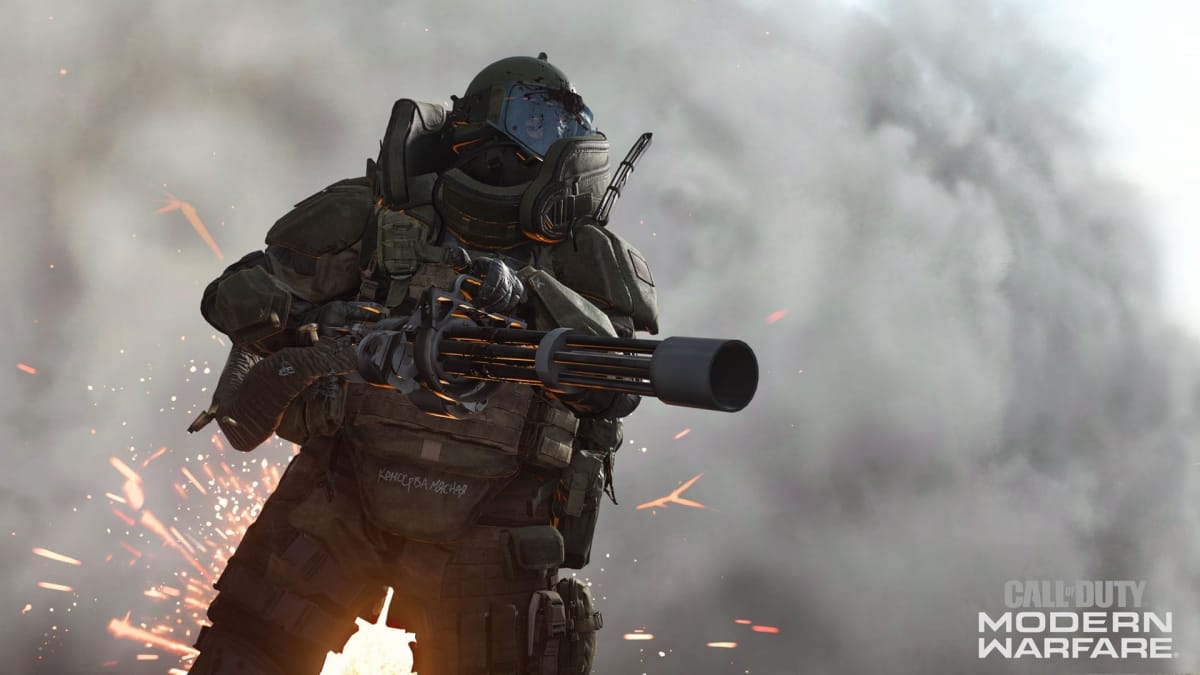 Call of Duty Modern Warfare Spec Ops Heavy Soldier