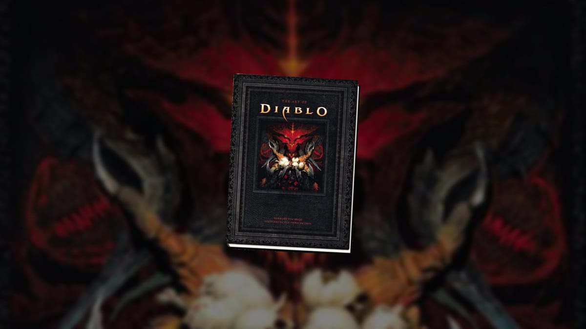 Diablo 4 leak art book cover